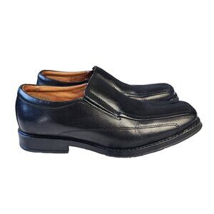 LEFT & RIGHT Leather Adelchi Dress Shoe Black Youth Boy's Size 6